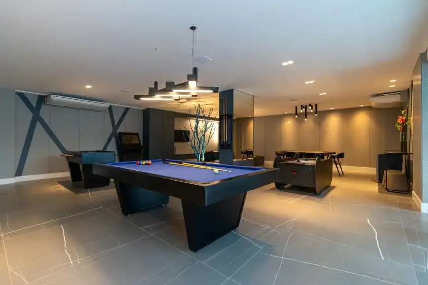 Sala de bilhar premium