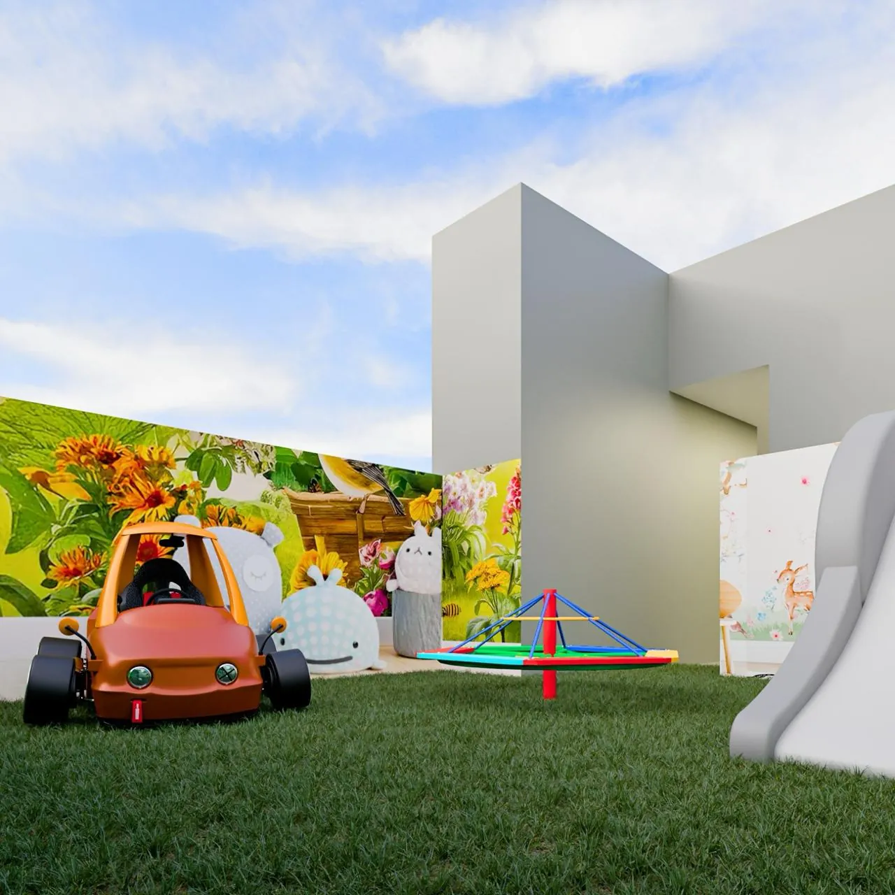 Playground infantil do condomínio